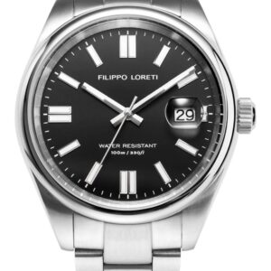 Attache Automatic Steel Black