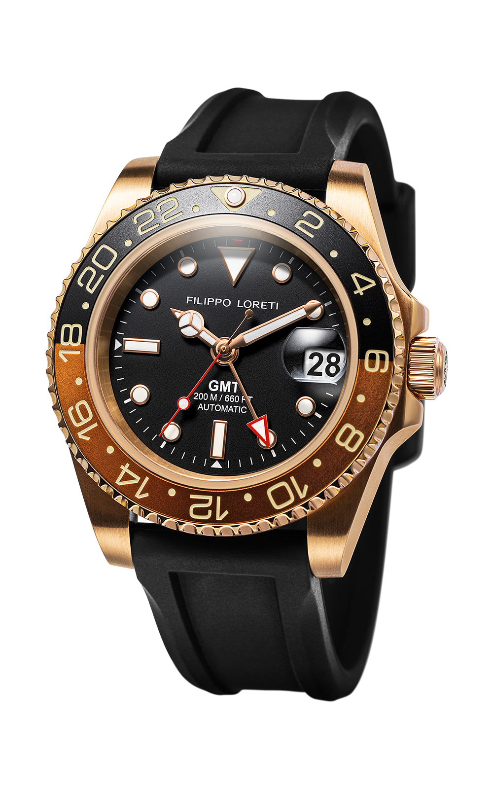 Aquadiver GMT Automatic Rose Gold - Image 4