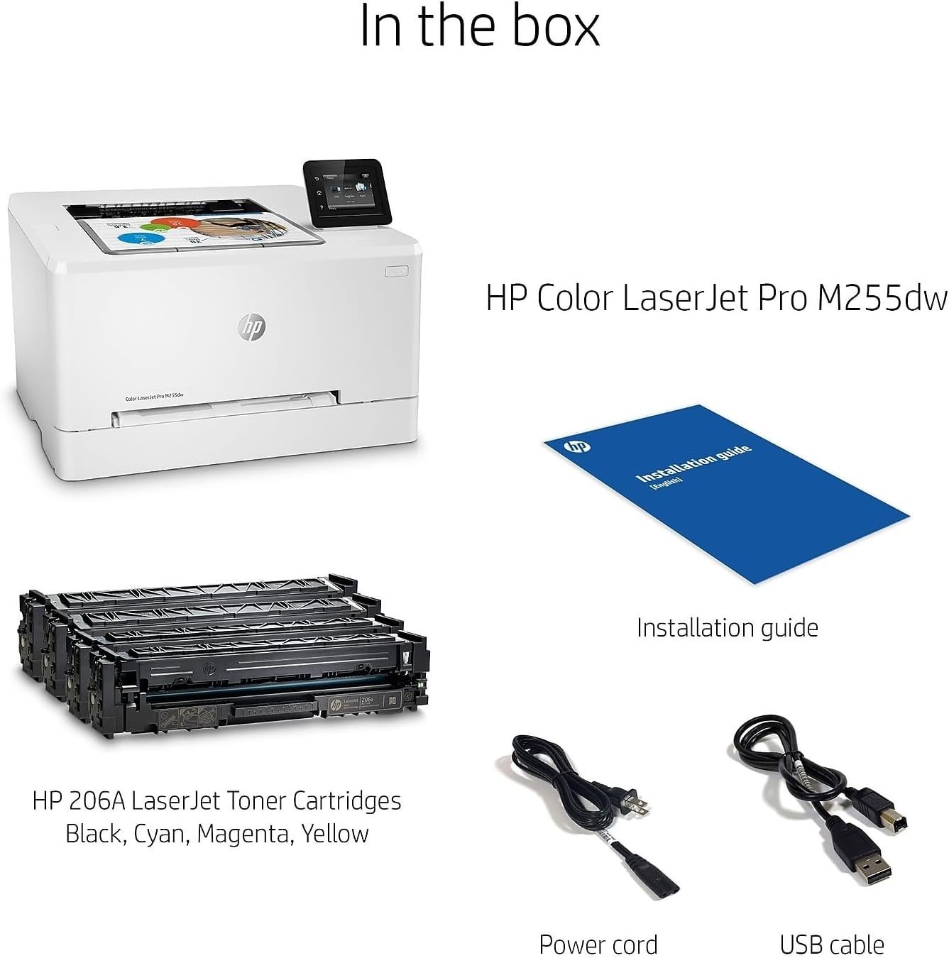 Hp Color Laserjet Pro M255dw Wireless Laser Printer - Image 7