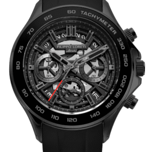 Ascari Monza Skeleton All Black Rubber