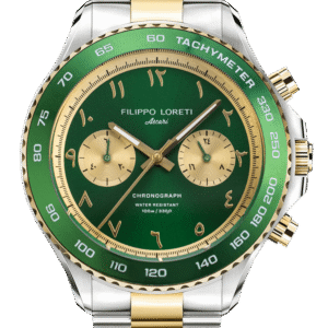 Ascari Arabic Dial Two Tone Gold
