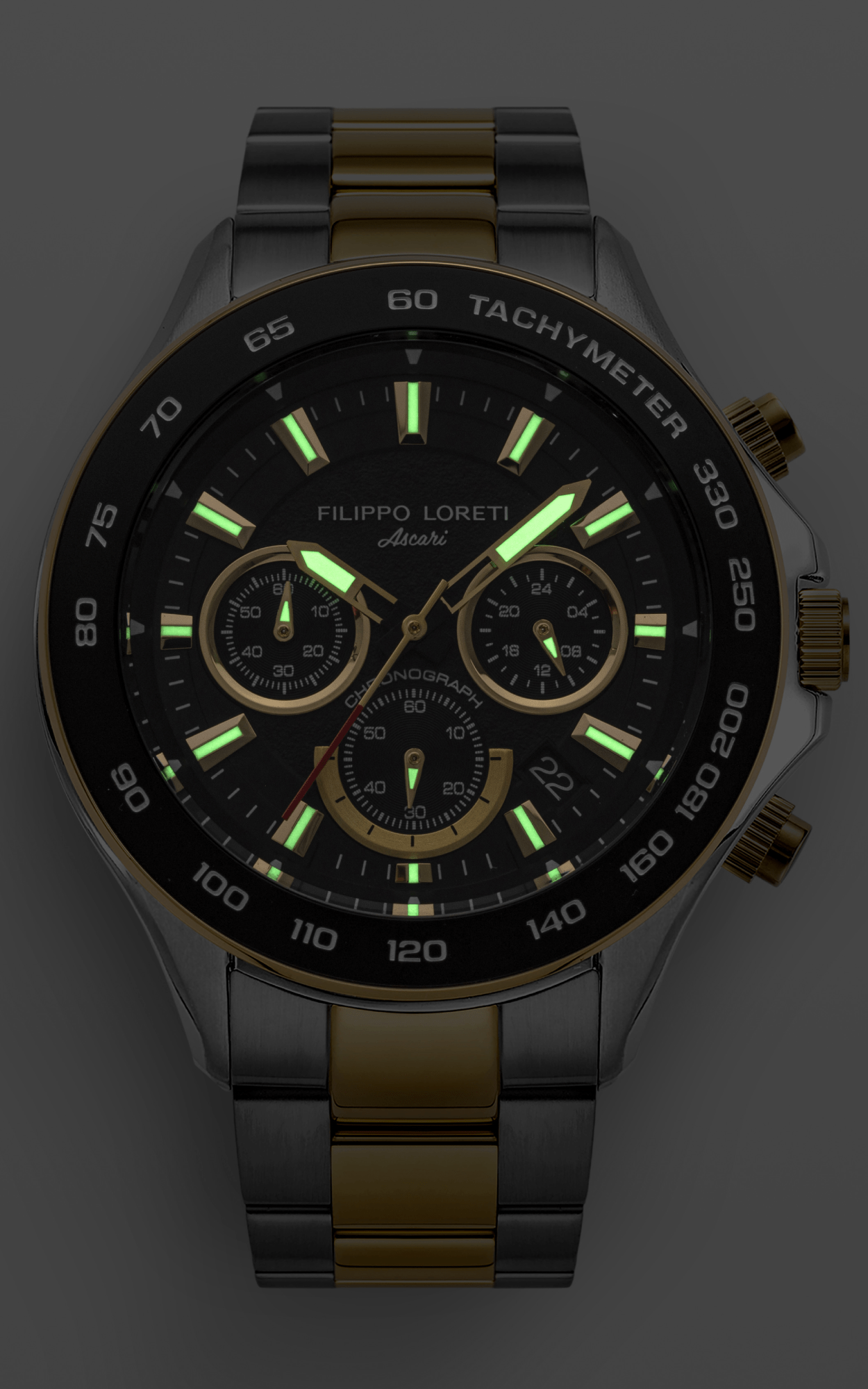 Ascari Monza Two Tone Black Gold Large Edition - Image 5