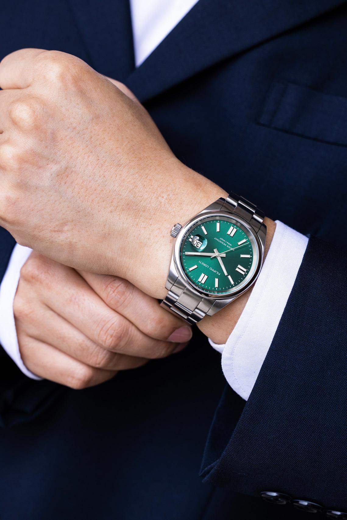 Attache Automatic Steel Green - Image 4