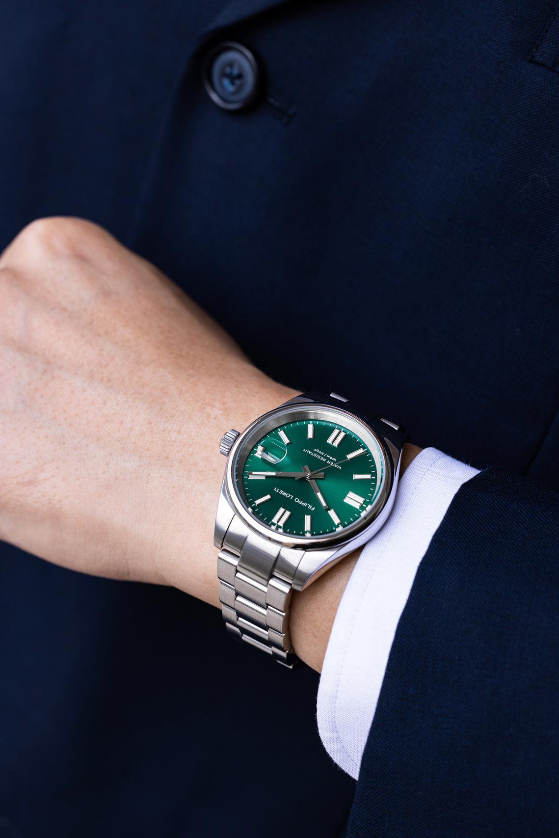 Attache Automatic Steel Green - Image 5