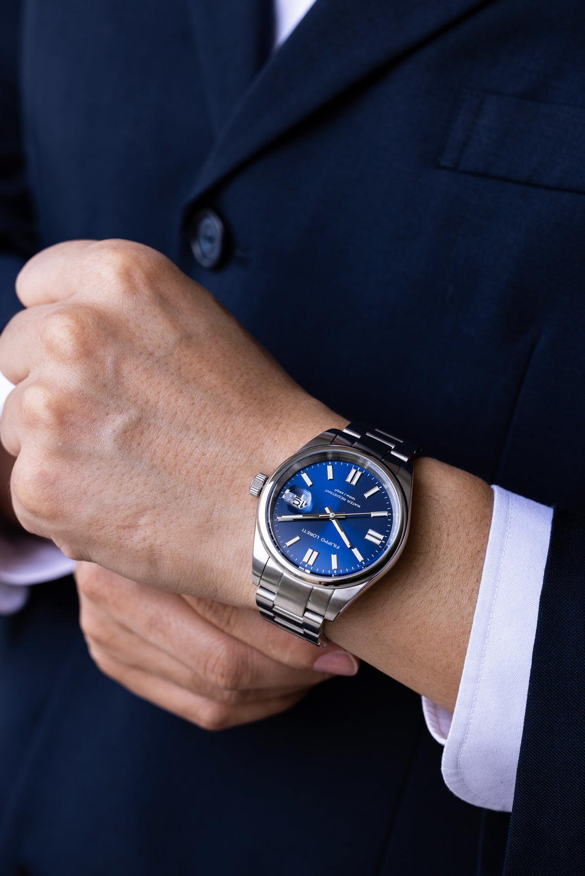 Attache Automatic Steel Blue - Image 4
