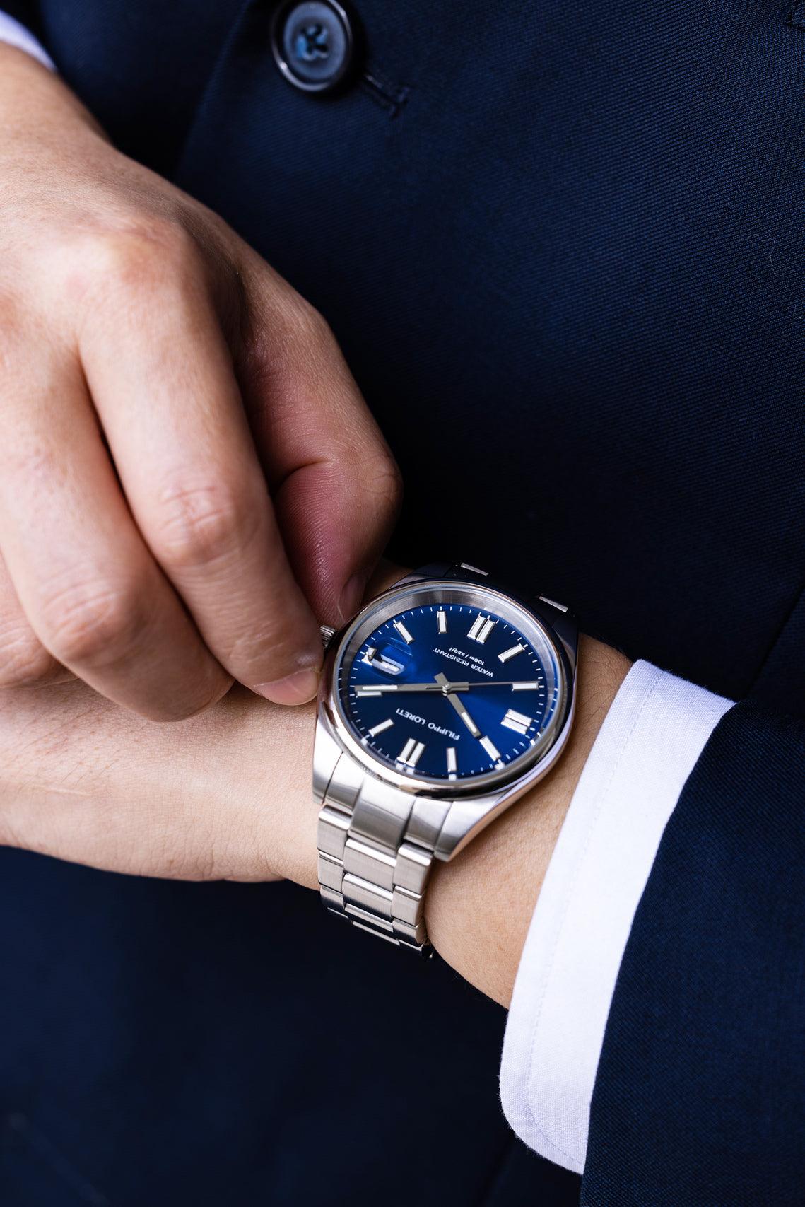 Attache Automatic Steel Blue - Image 5
