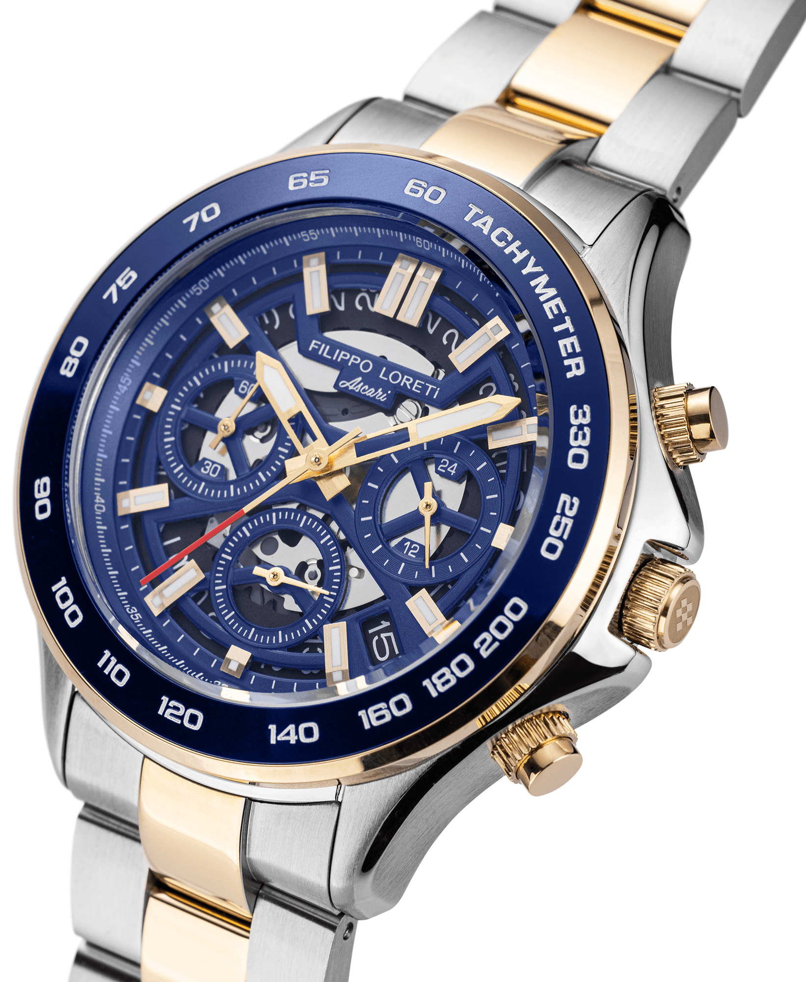 Ascari Monza Skeleton Two Tone Blue - Image 2