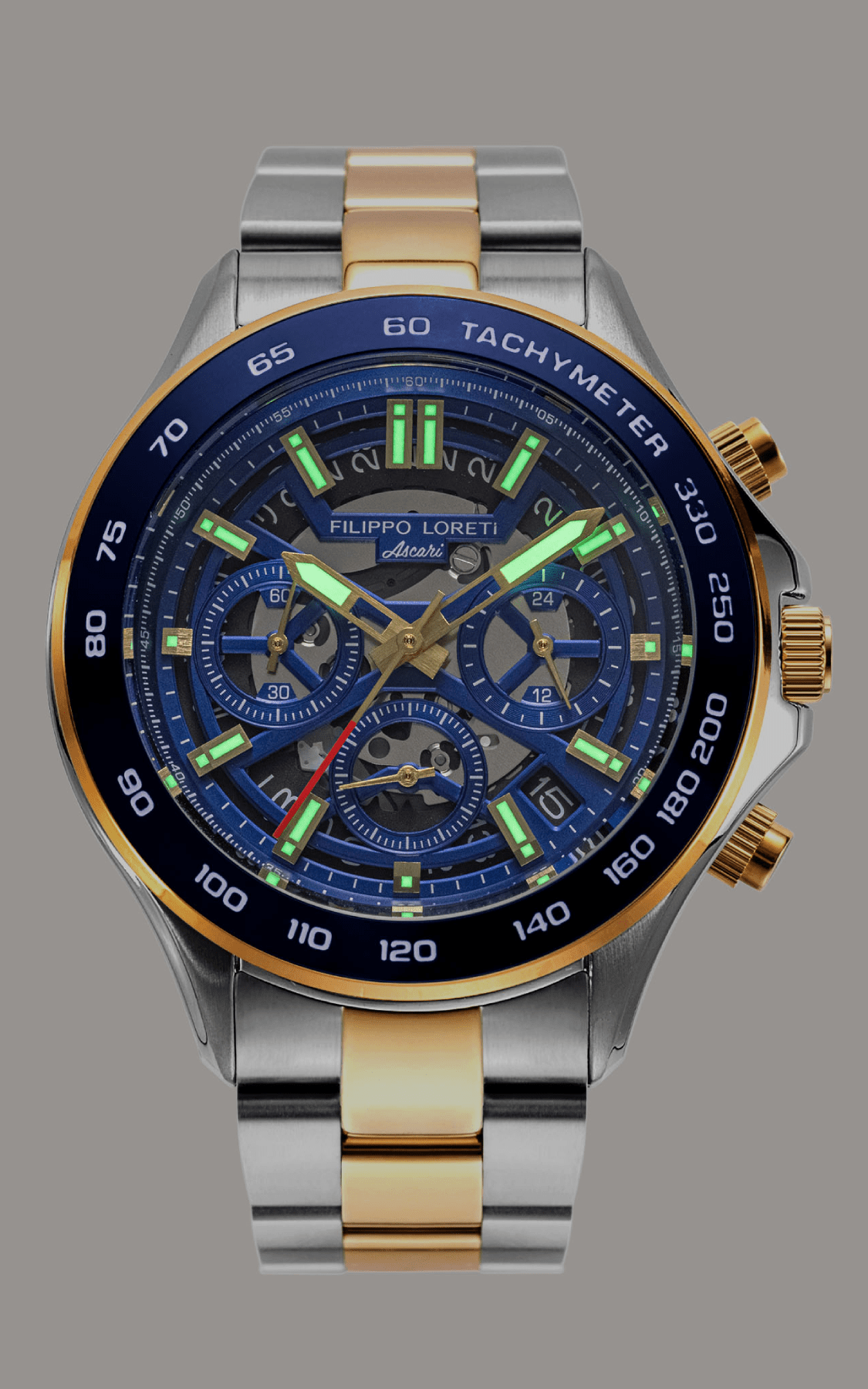 Ascari Monza Skeleton Two Tone Blue - Image 4