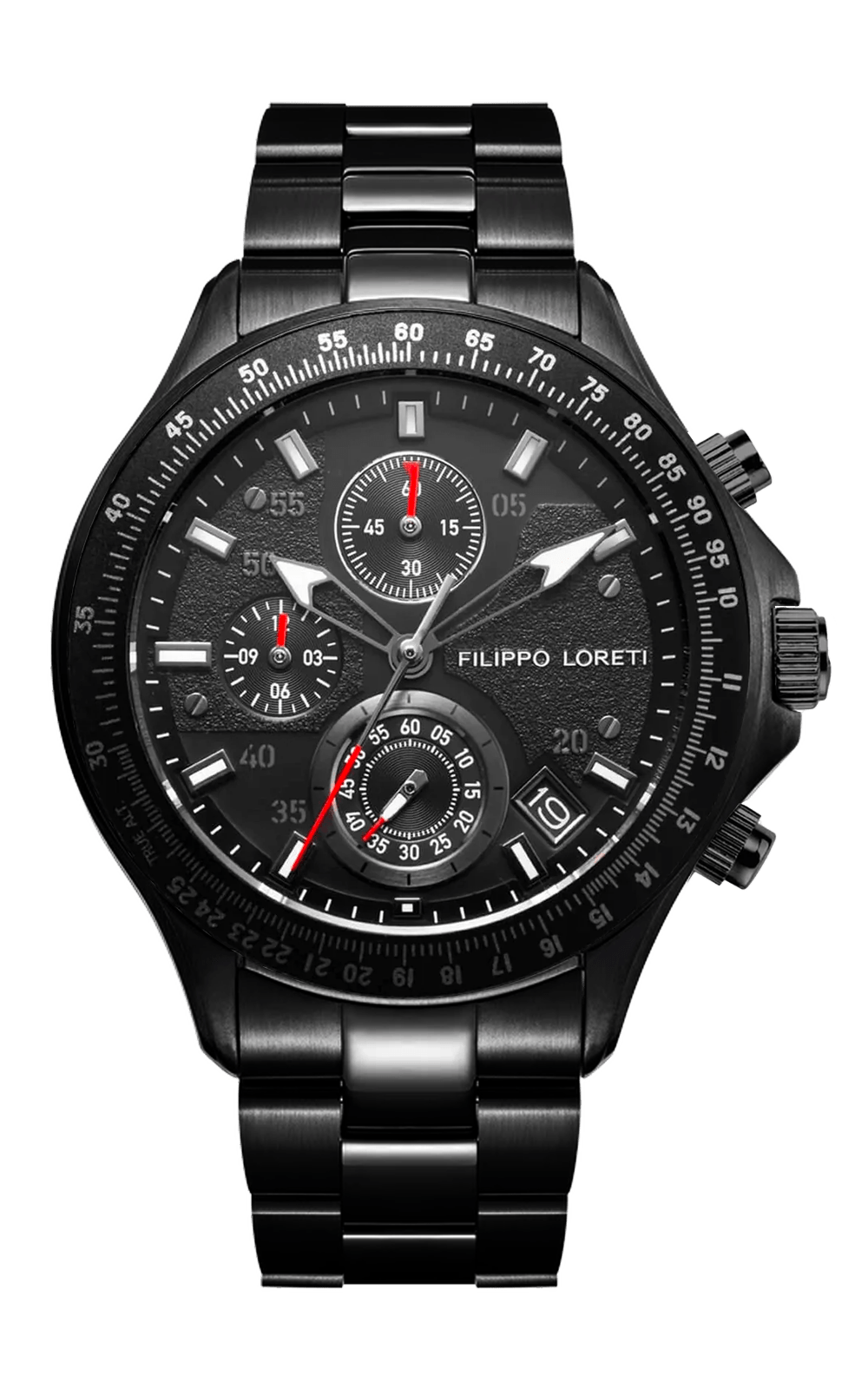 Sport Pilot Black Steel Link